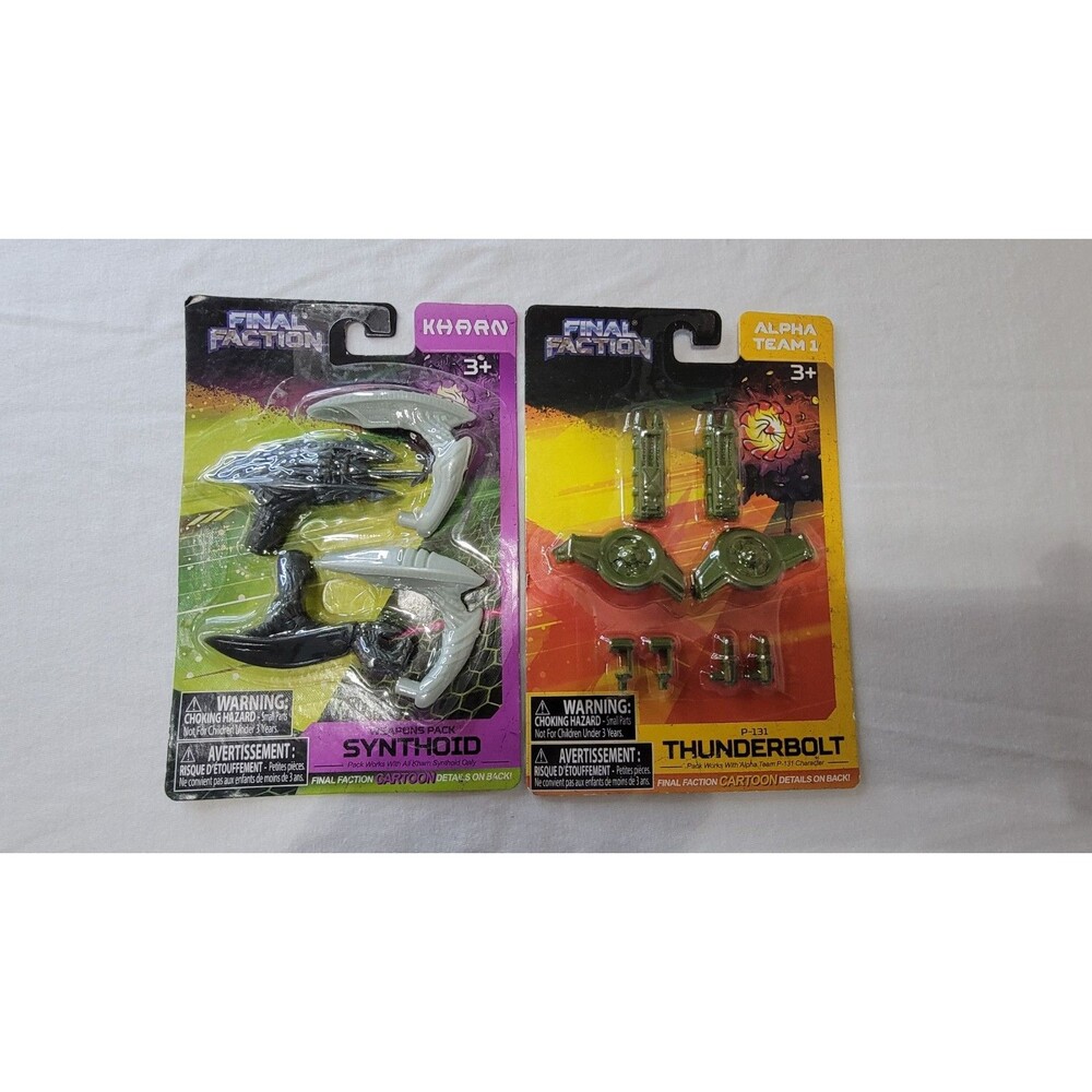 Final Faction-Accessories-Lot of 2 Alpha Team 1, Kharn